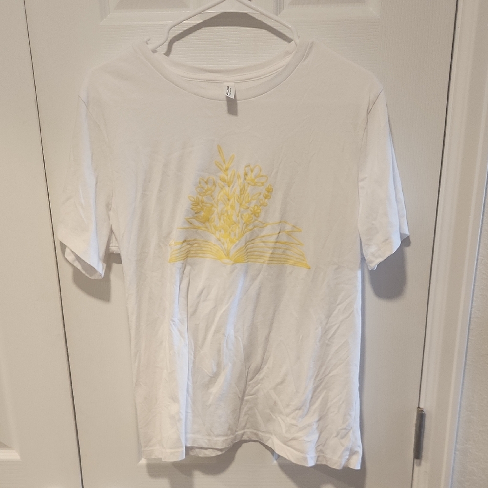 Bella Canvas Floal Book T Shirt
